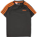 Adidas Boys Climalite T-Shirt Top 7-8 År Grå Polyester