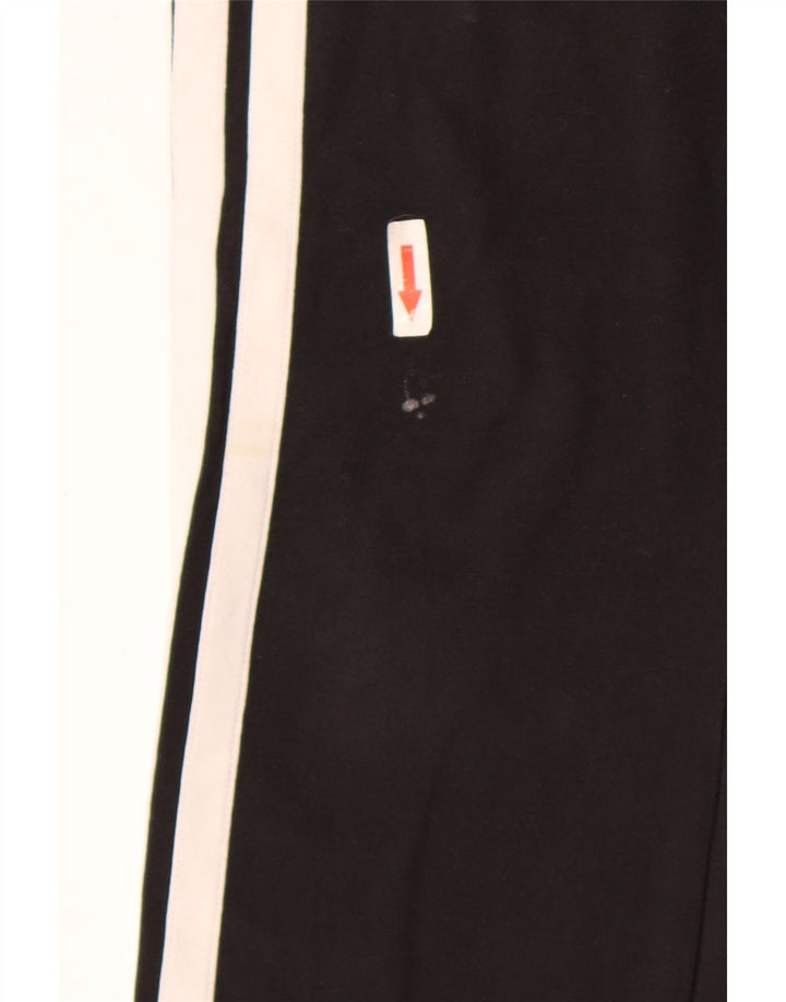 Adidas Herre Leggings UK 12/14 Medium Black Bomuld