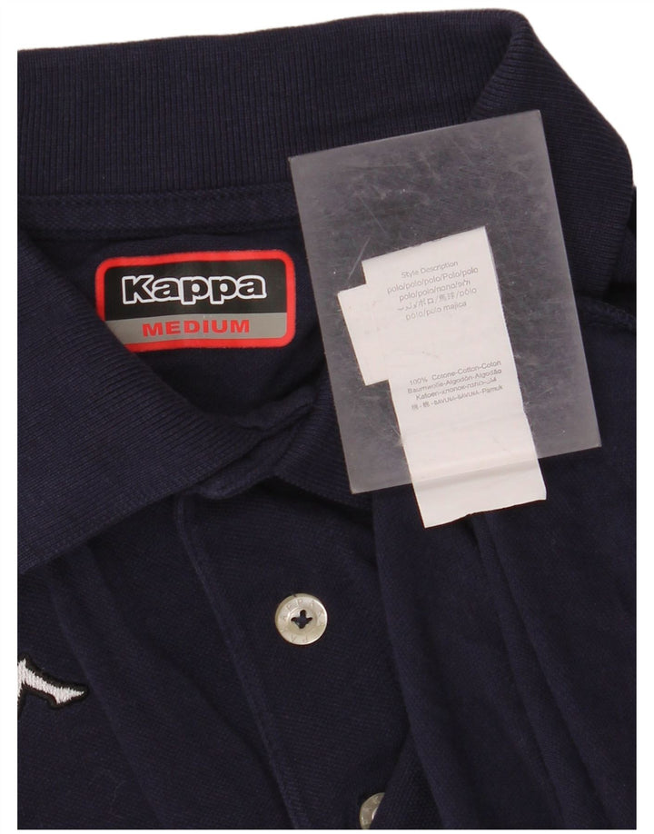 KAPPA Poloshirt til mænd Medium marineblå bomuld
