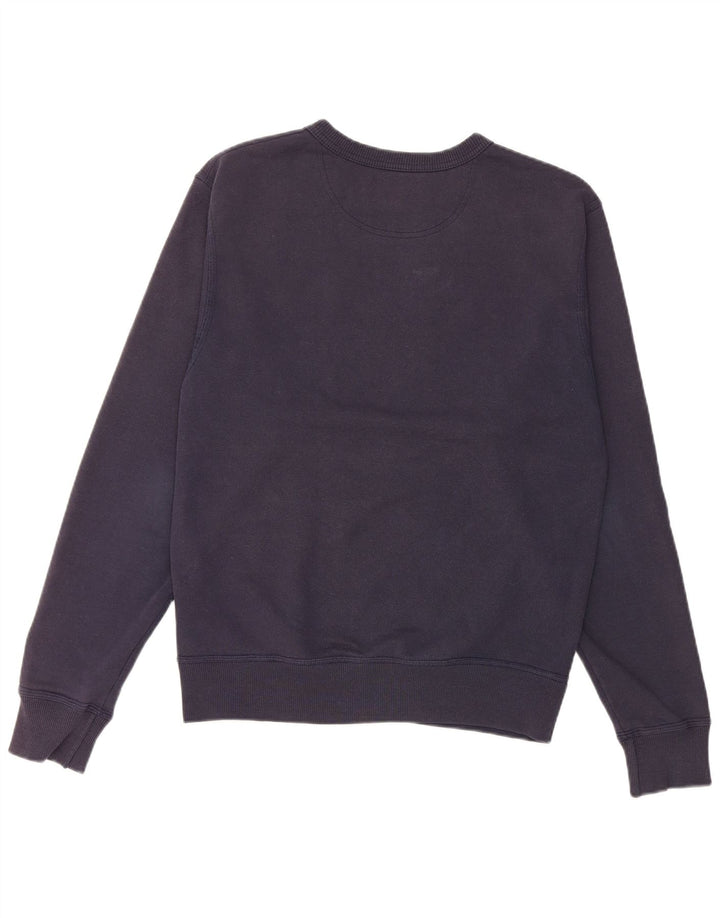 Champion Herre sweatshirt Jumper lille marineblå bomuld