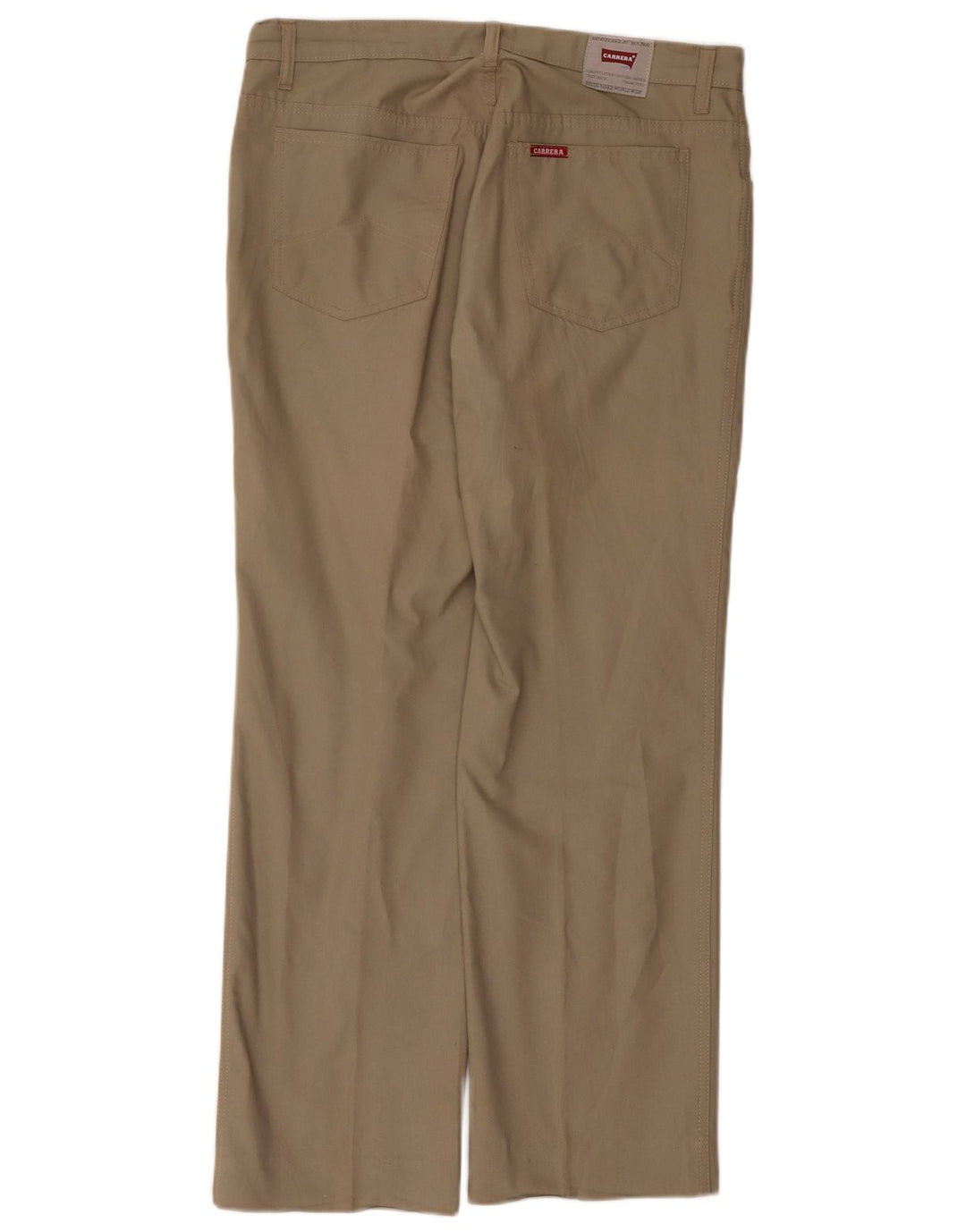 Carrera Straight Casual Bukser til mænd W34 L29 Beige