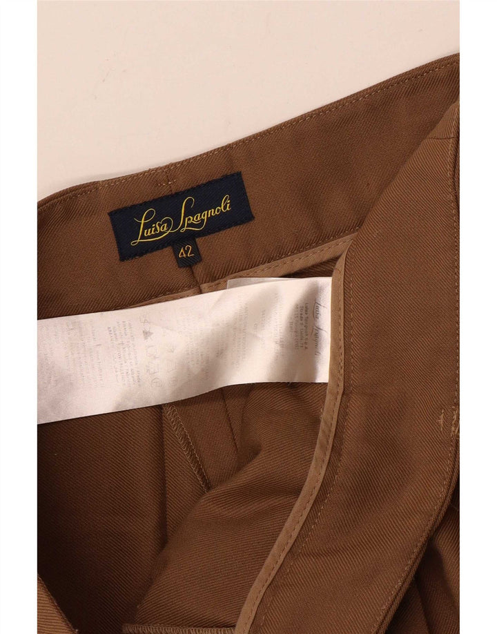 Luisa Spagnoli Damebukser IT 42 Medium W30 L29 Brun