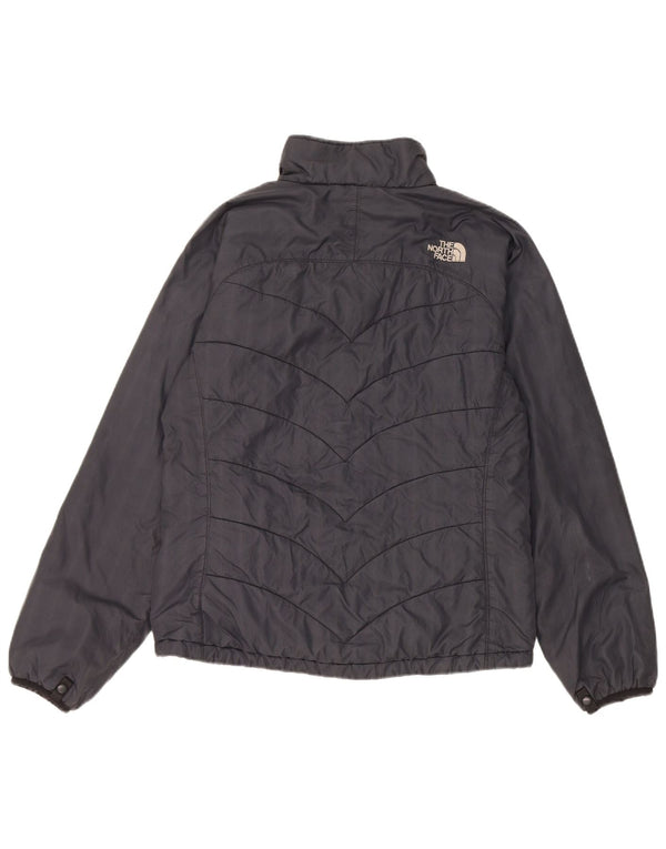 The North Face Dame Polstret Jakke UK 14 Medium Navy Blue Nylon