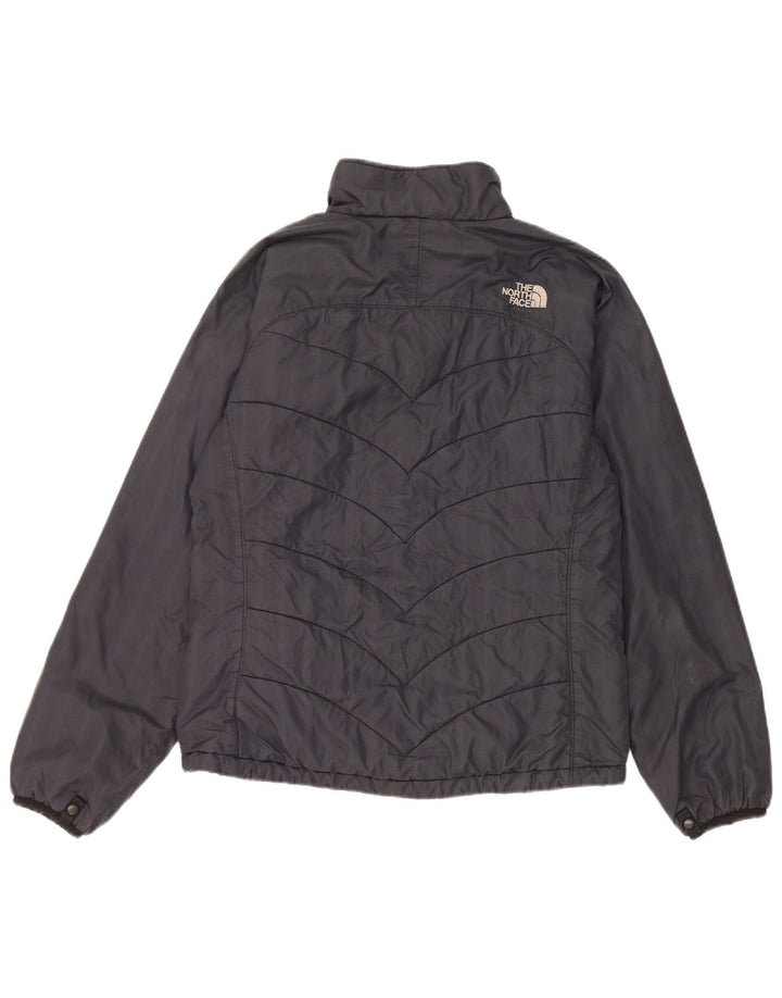 The North Face Dame Polstret Jakke UK 14 Medium Navy Blue Nylon