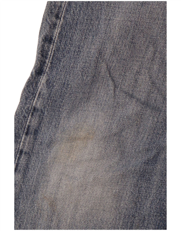 DIESEL Straight Jeans til mænd W34 L31 Blå Bomuld