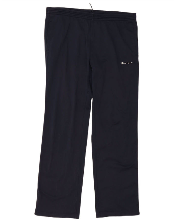 Champion Herre træningsdragt Bukser Large Navy Blue Polyester