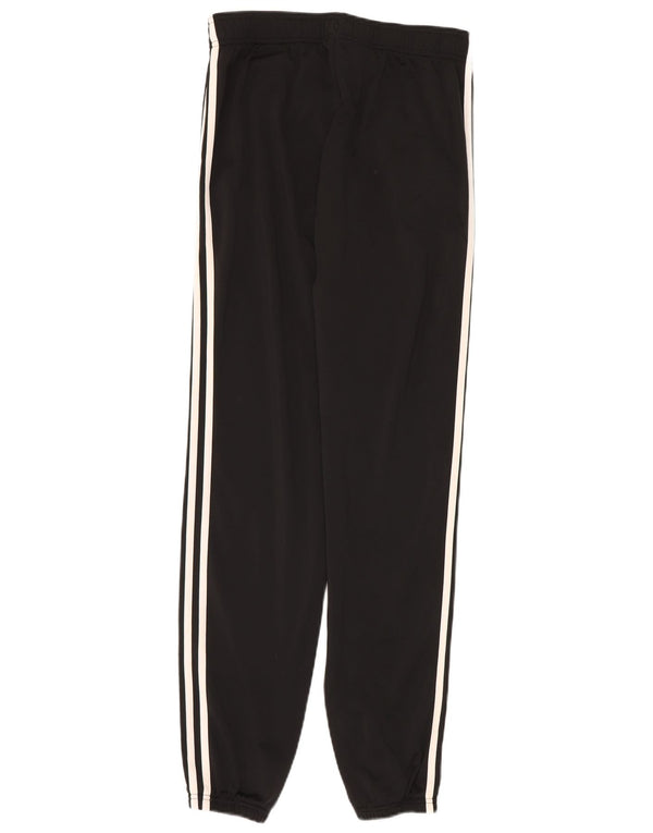 Adidas Drenge Træningsdragt Bukser Joggers 15-16 År Sort Polyester