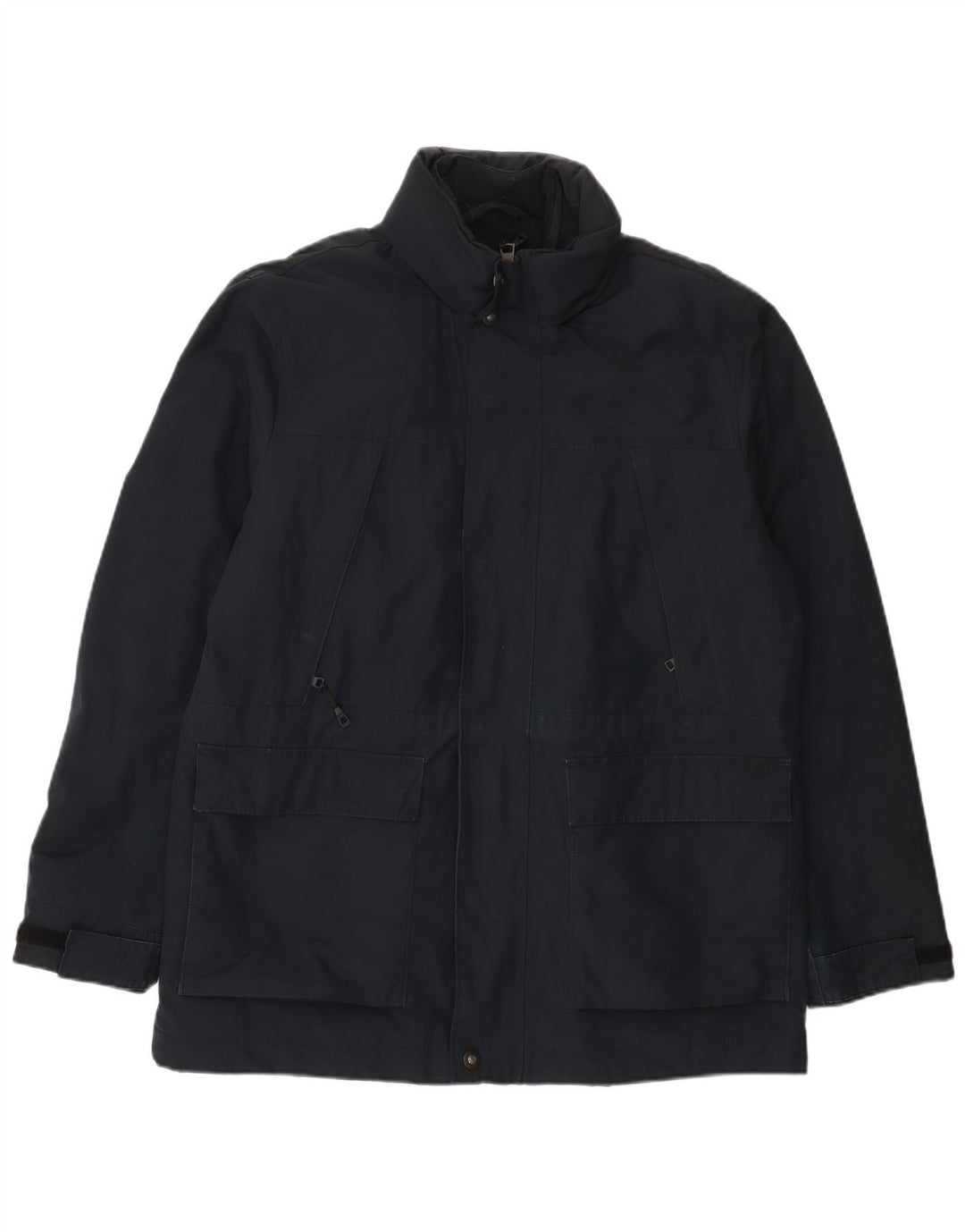 Marks & Spencer Herre Windbreaker Jacket UK 40 Large Navy Blue