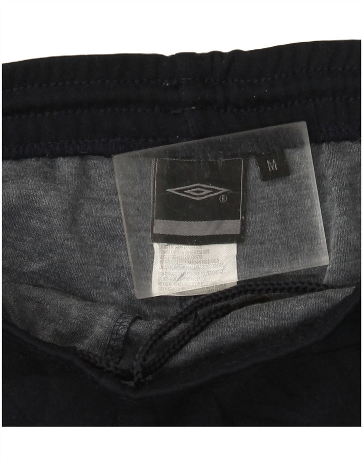 UMBRO Grafiske sportsshorts til mænd Medium Marineblå Colourblock Polyester
