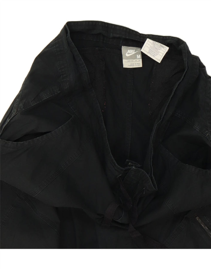 NIKE Womens Bermuda Shorts US 8/10 Medium W32  Black Cotton Vintage Nike and Second-Hand Nike from Messina Hembry 