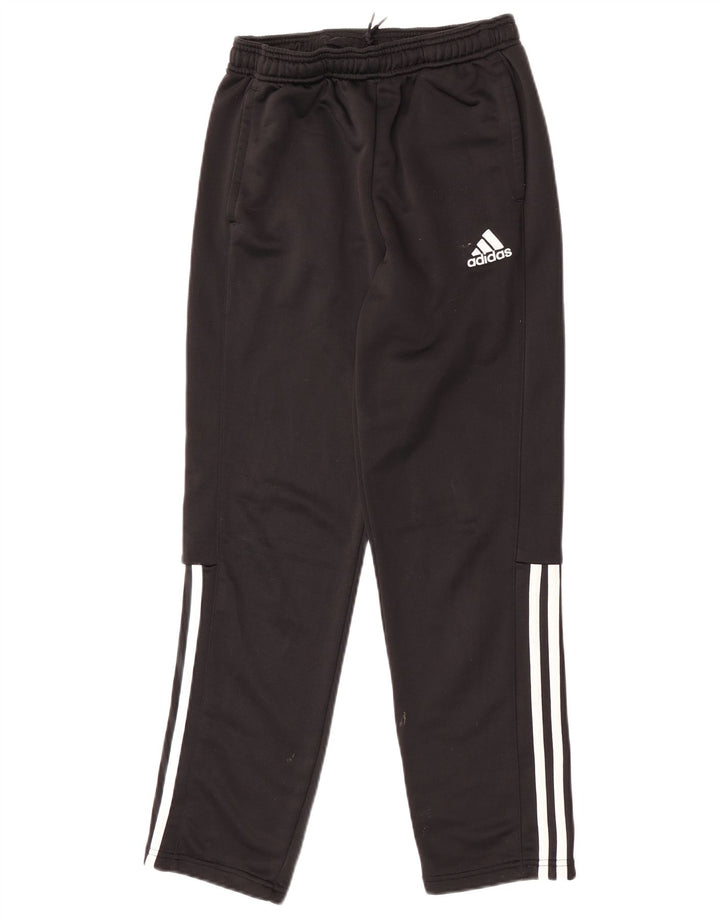Adidas Drenge Træningsdragt Bukser 13-14 År Sort Polyester