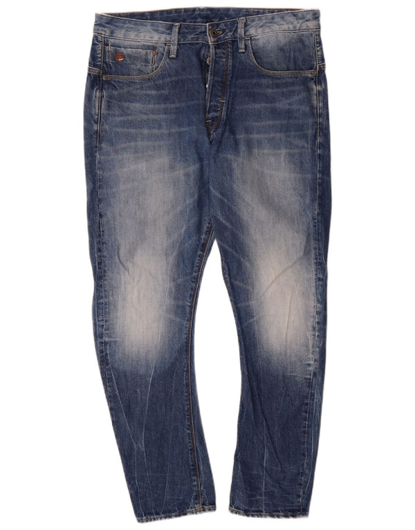 G-Star Herre Banana Slim Jeans W34 L30 Blå Bomuld