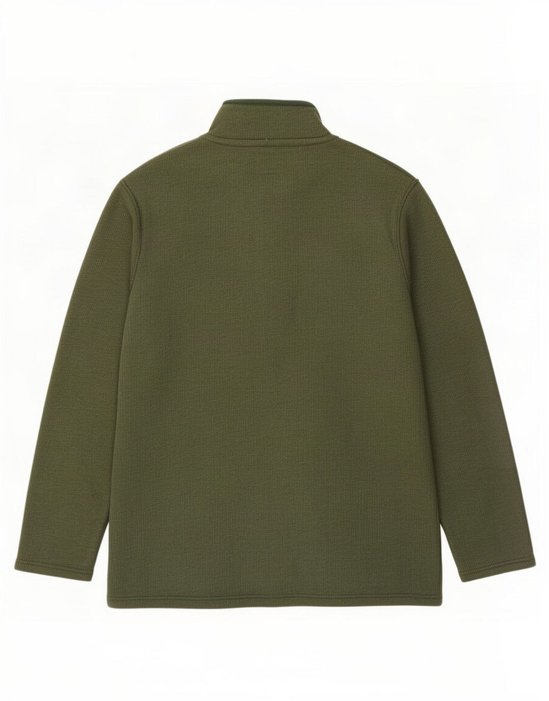 Mountain Warehouse Herre Zip Neck Sweatshirt Jumper Large Grøn Polyester