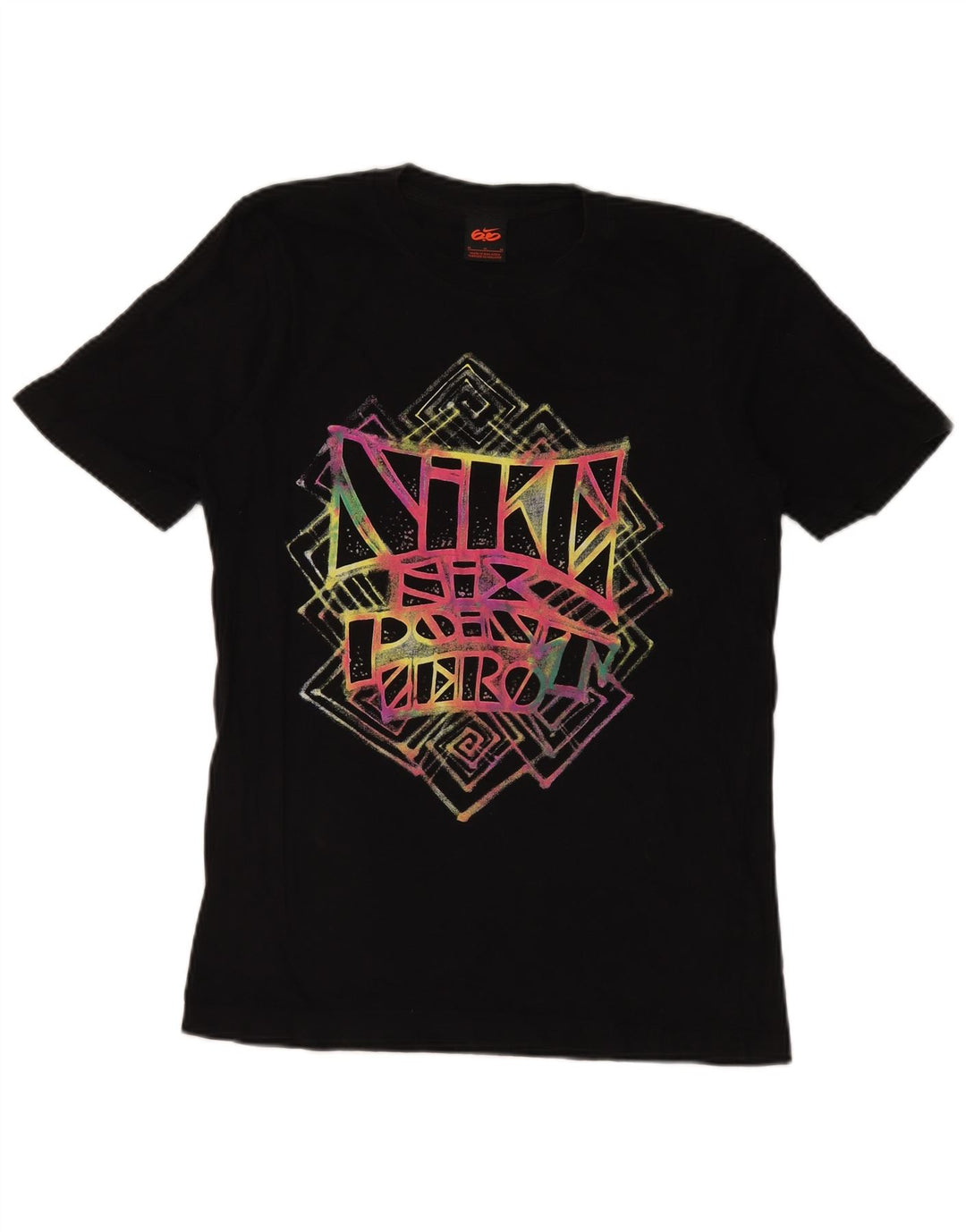 NIKE grafisk t-shirt til mænd, medium sort