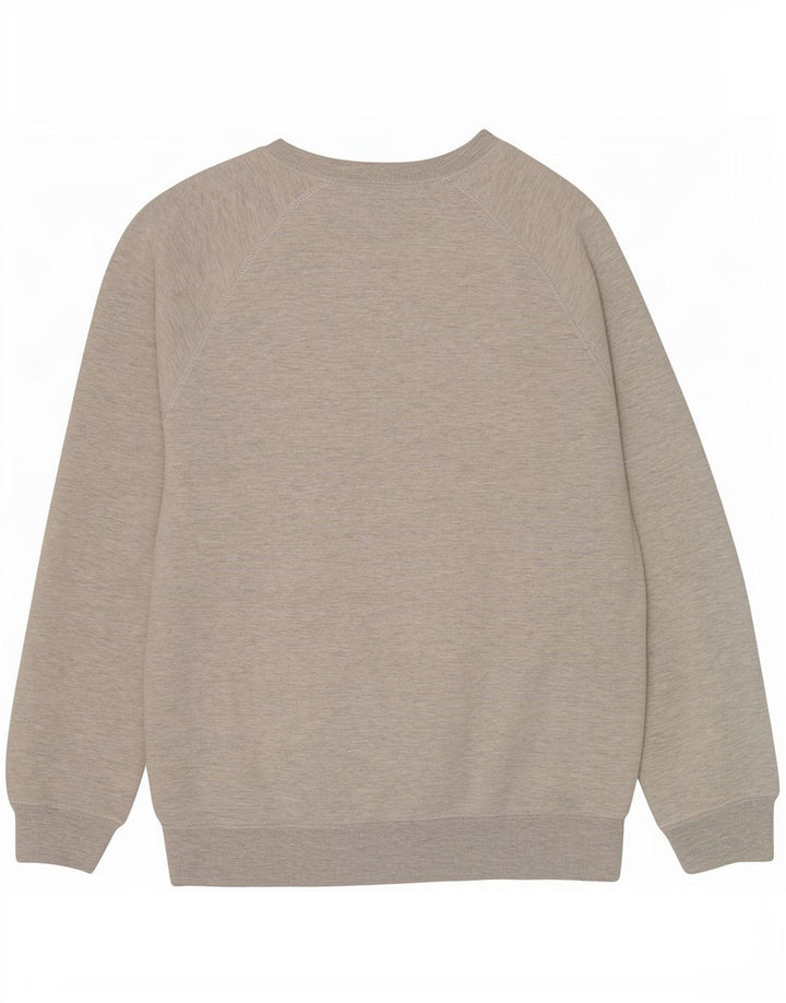 Carhartt Dame Oversized Sweatshirt Jumper UK 6 XS Grå Bomuld