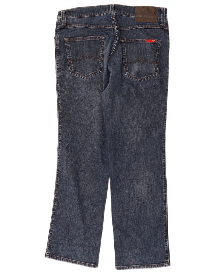 Mustang Straight Jeans til mænd W35 L30 Marineblå Bomuld