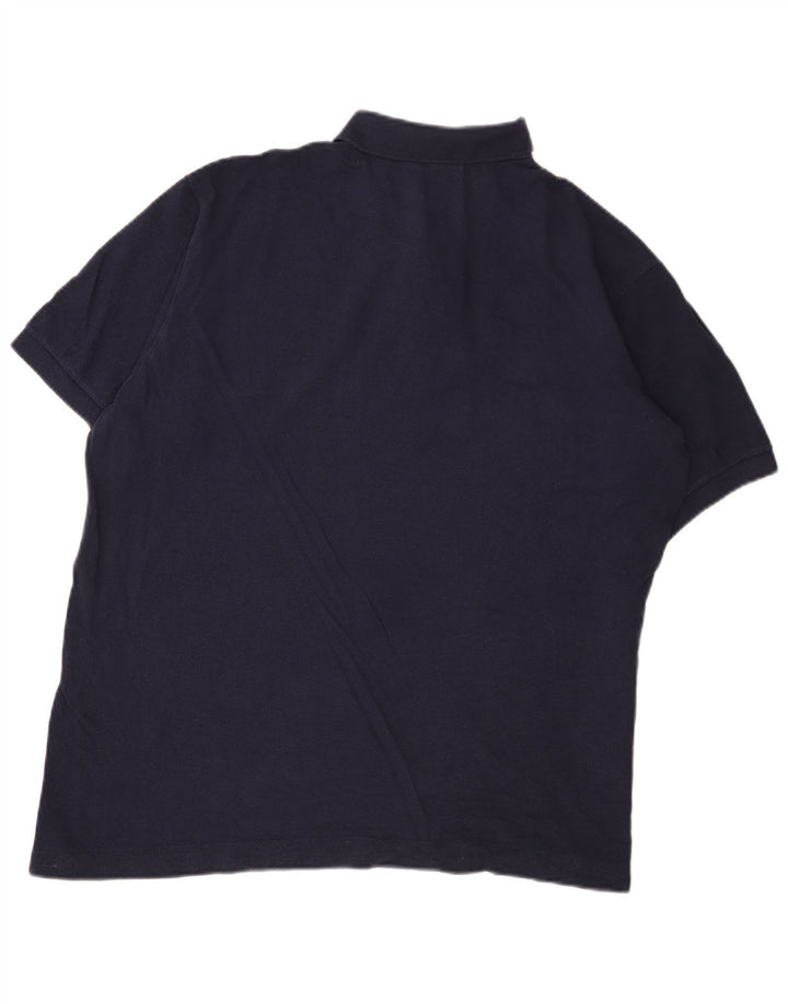 Lacoste herre poloskjorte str. 6 XL marineblå bomuld