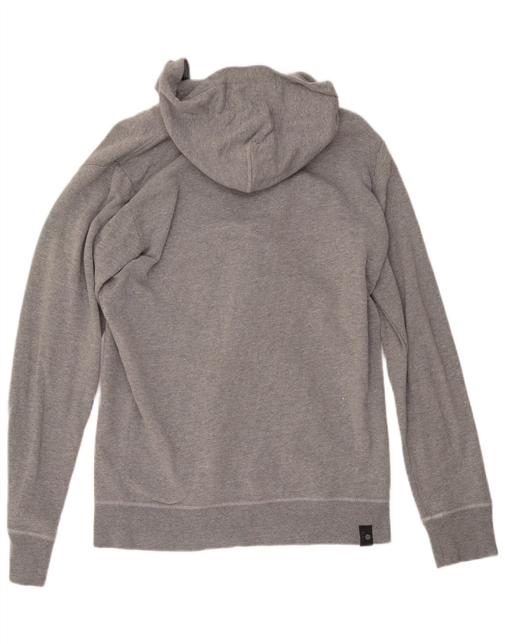 Diesel Dame Hættetrøje Sweater UK 16 Stor Grå
