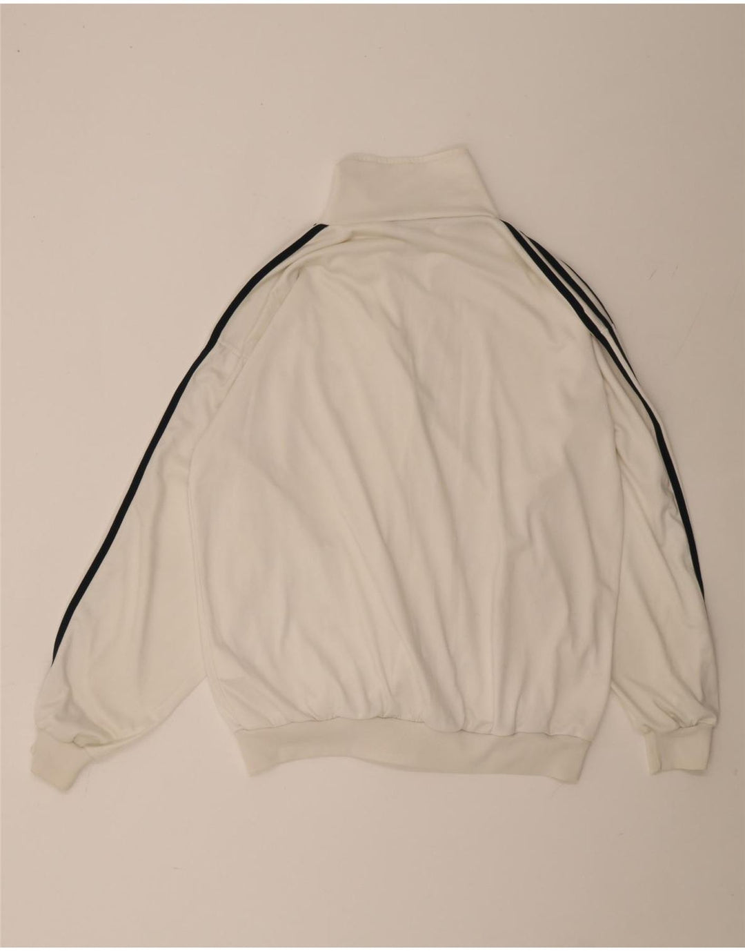 Adidas Træningsdragt til mænd Topjakke UK 40/42 Medium White Polyester