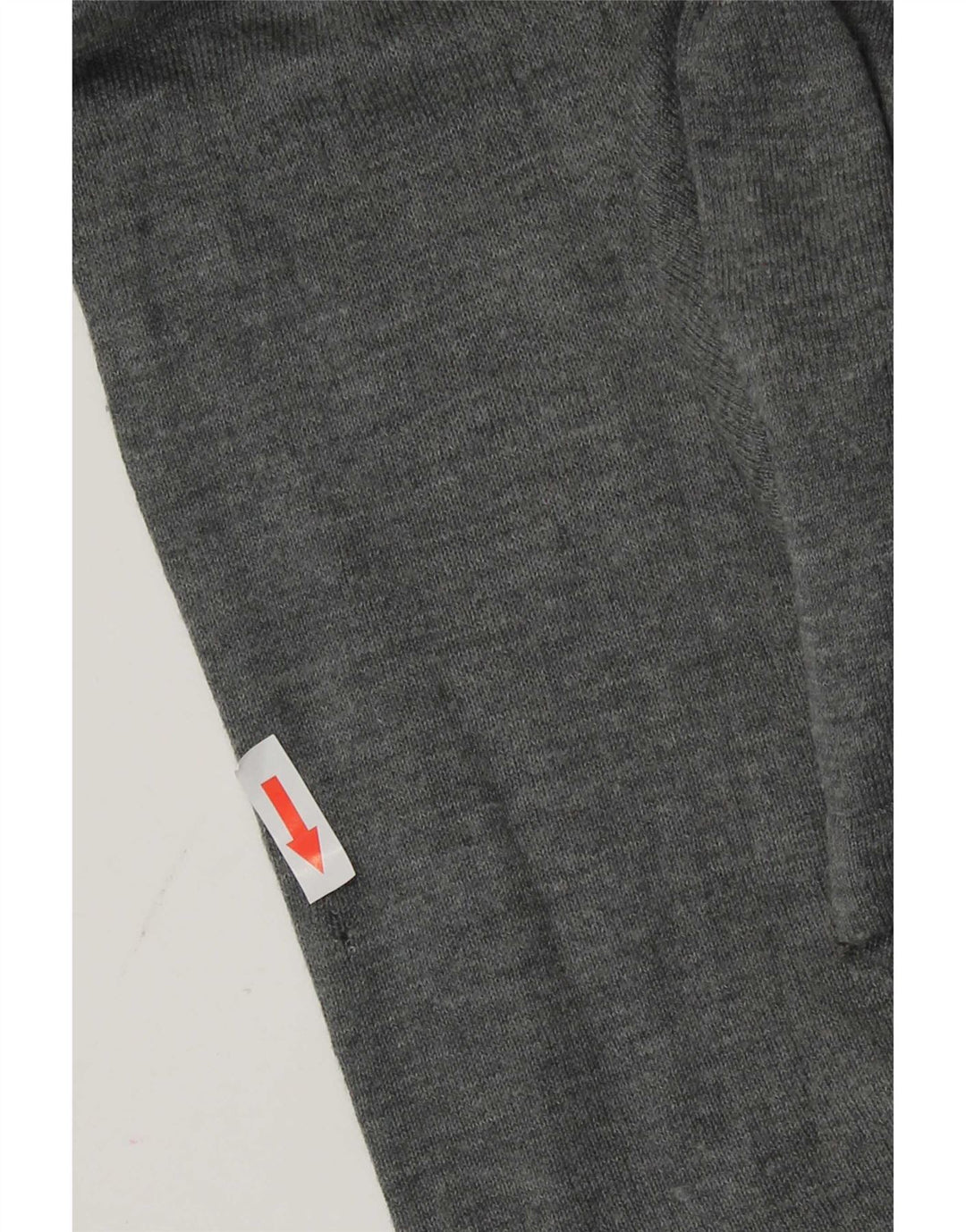 Zara Dame Bluse Top UK 14 Mellemgrå Akryl