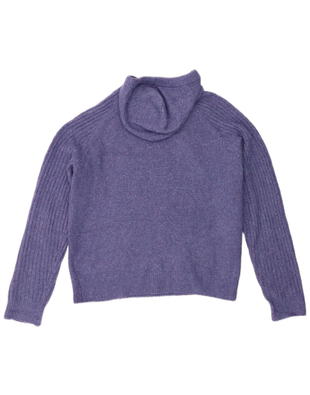 Marks & Spencer Dame hættetrøje oversize sweater UK 14 Medium Lilla