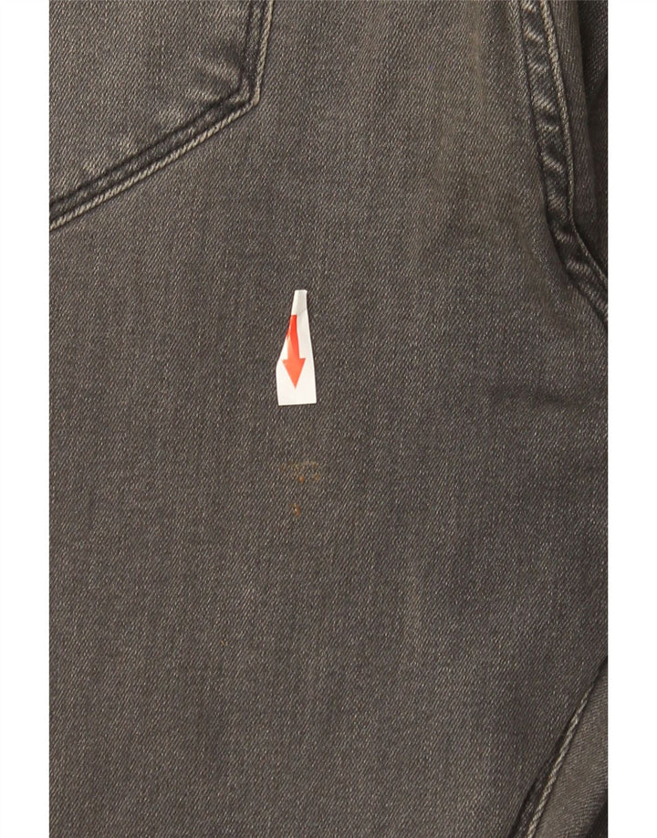 MARKS & SPENCER Straight jeans til mænd W34 L29 Grå bomuld
