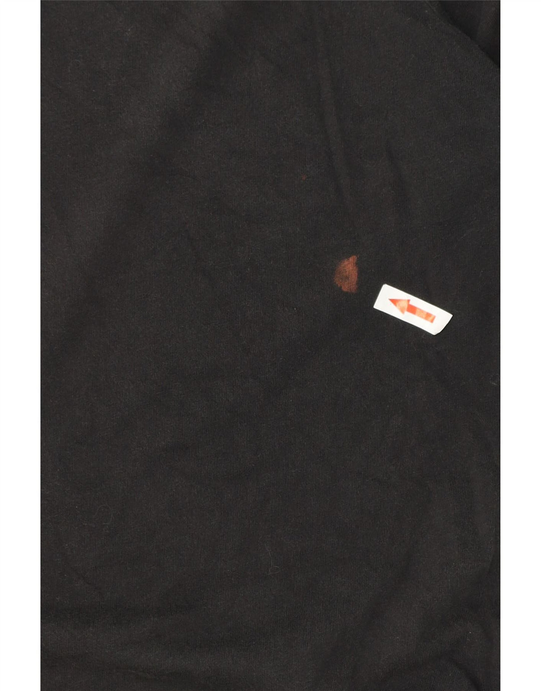 ADIDAS Herre T-Shirt Top Medium Sort Bomuld