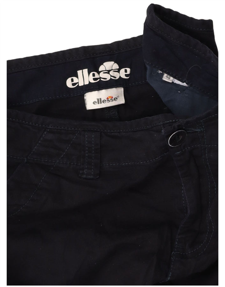 ELLESSE Chino Shorts til mænd IT 46 Small W29 Navy Blue