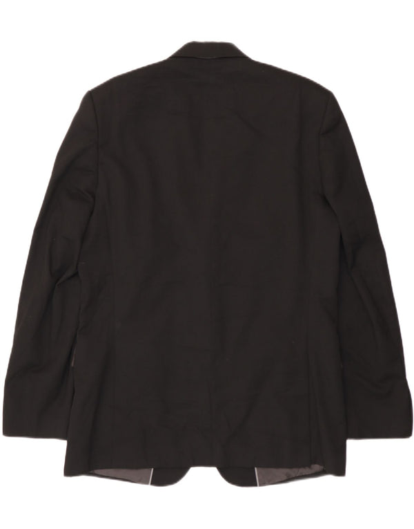 Marks & Spencer Herre lang 2-knaps blazerjakke UK 42 Large Black