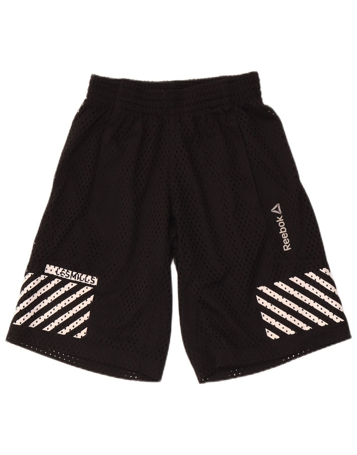 REEBOK Sportshorts til mænd XS Sortstribet