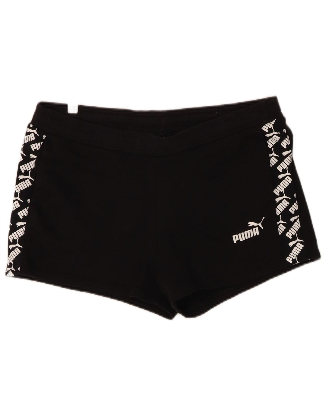 Puma Graphic Sports Shorts til kvinder UK 16 Large Black