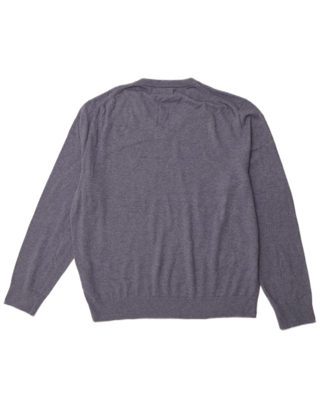 NAUTICA Herre Navtech V-hals sweater Stor blå bomuld