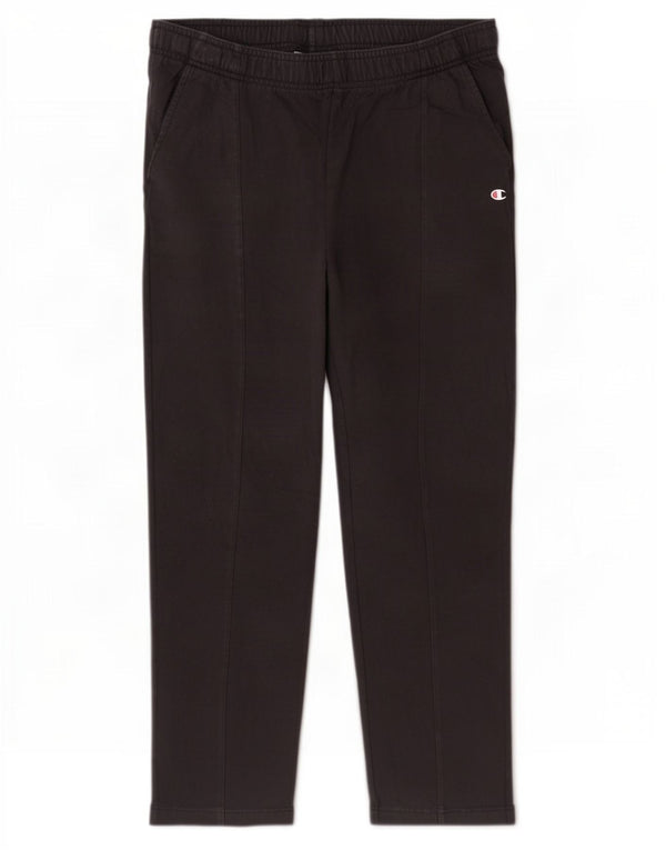 Champion Womens træningsdragt Bukser UK 16 Large Black Bomuld