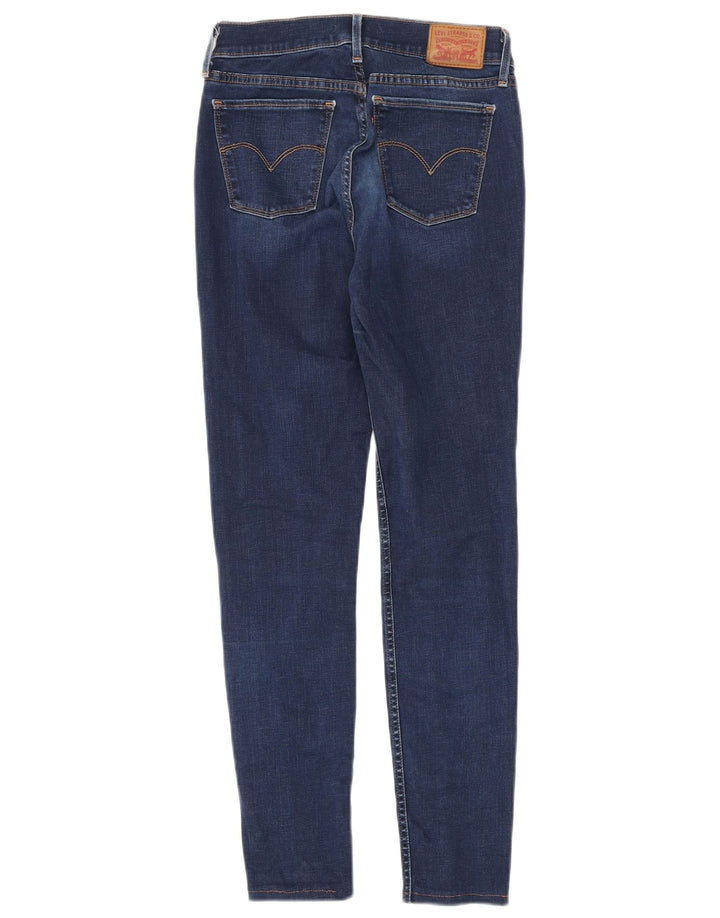 Levi's Dame 710 Super Skinny Jeans W28 L29 Marineblå
