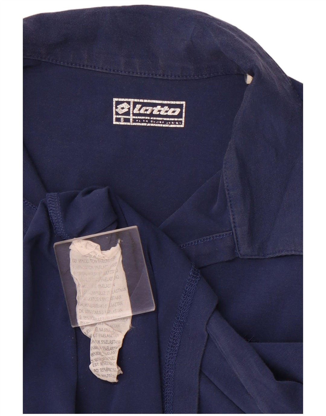 LOTTO Pige Polo Shirt 11-12 År Lille Marineblå Bomuld