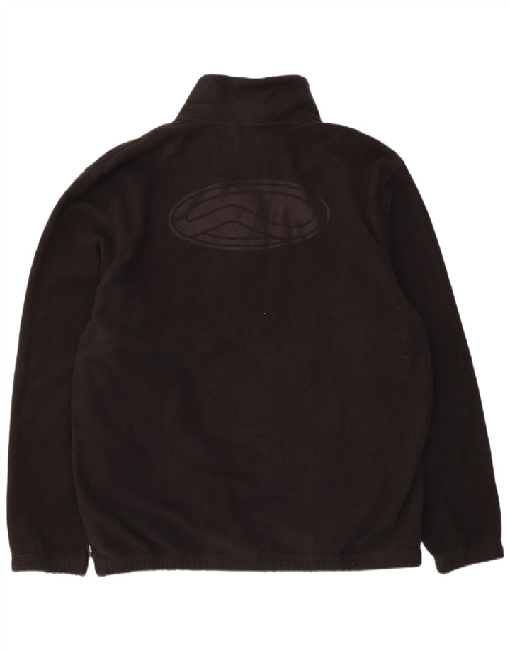 Vans Herre grafisk fleecejakke UK 42 XL Sort Polyester