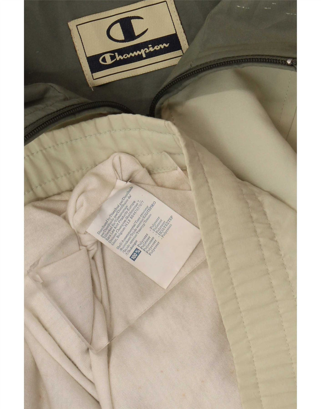 Champion Træningsdragt til mænd Topjakke XL Grøn Polyester