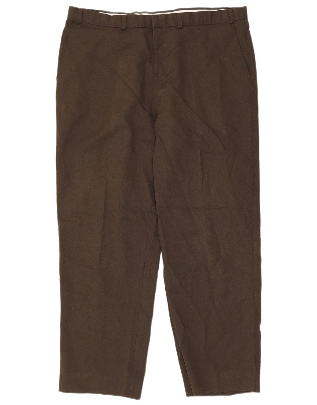 Marks & Spencer Herre tilspidsede fritidsbukser W38 L31 brun polyester