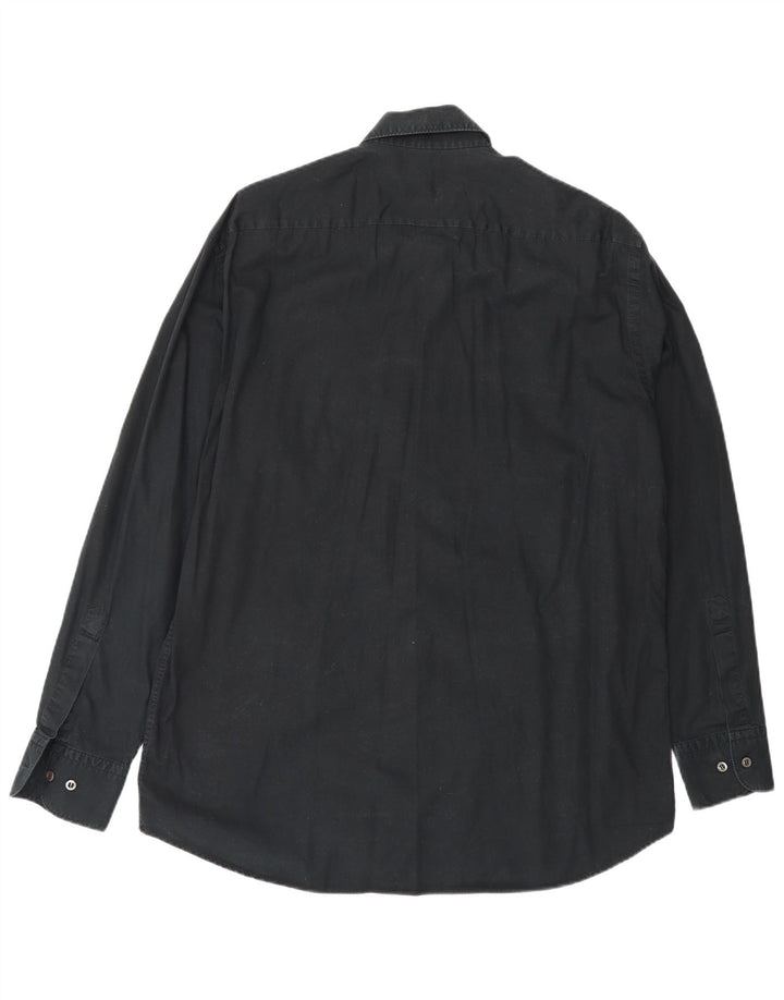 Hugo Boss Herreskjorte str. 16 1/2 Stor sort bomuld