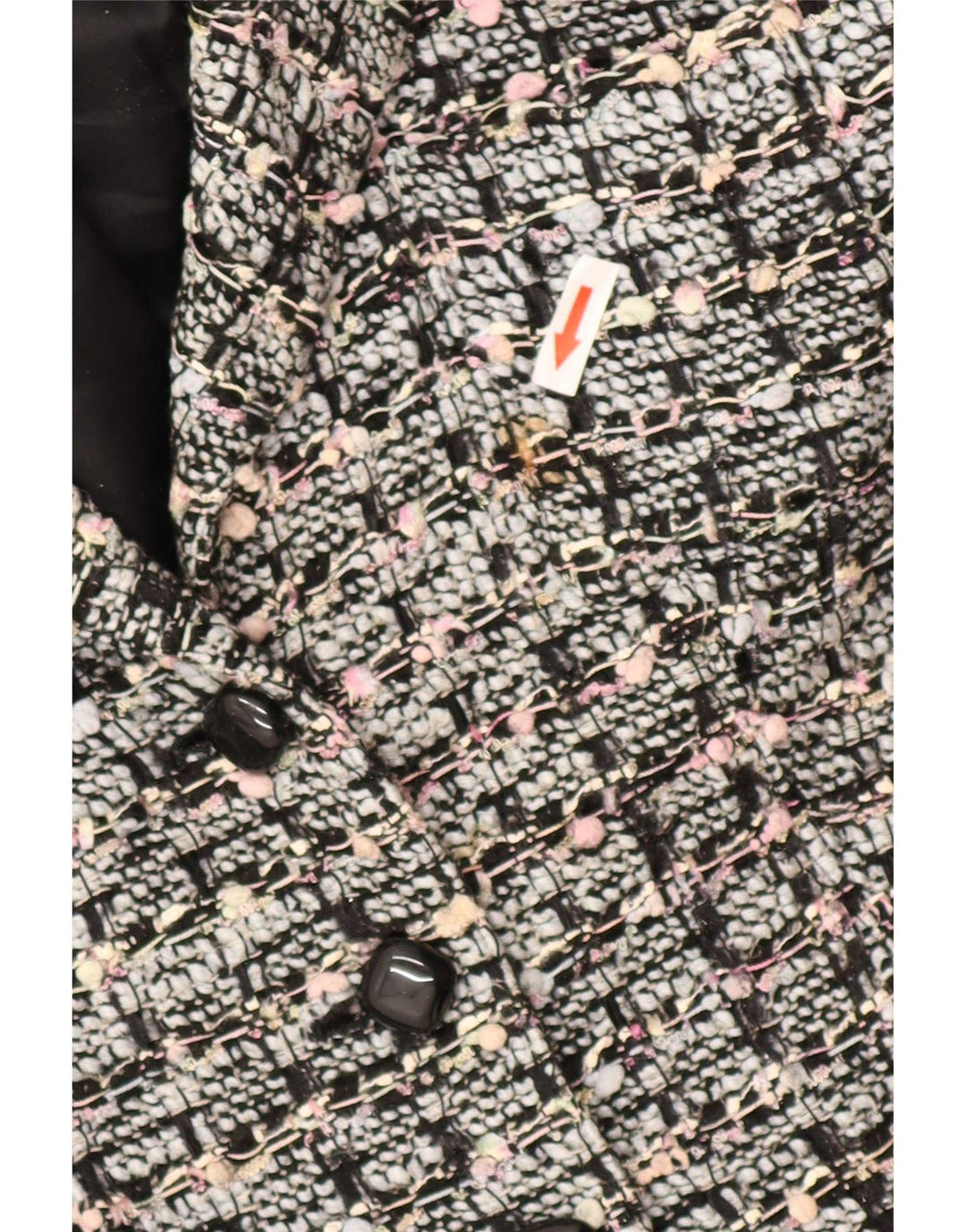 Armani Collezioni Dame Blazer Jacket IT 44 Medium Flerfarvet Flecked