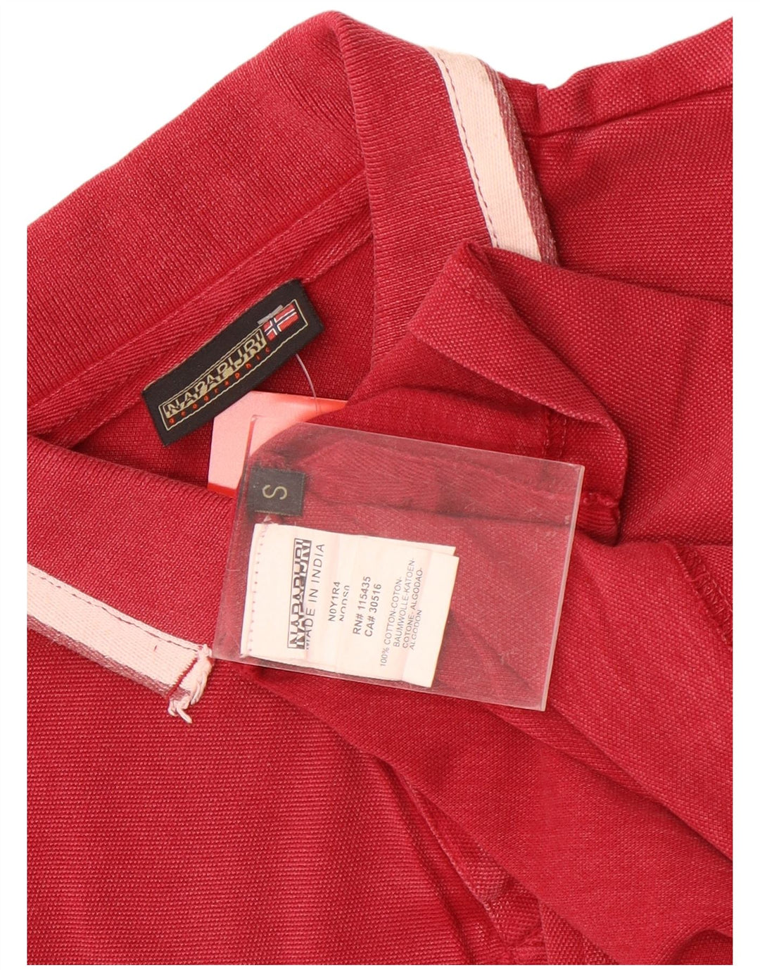 Napapijri Herre Geographic Polo Shirt Lille rødbrun