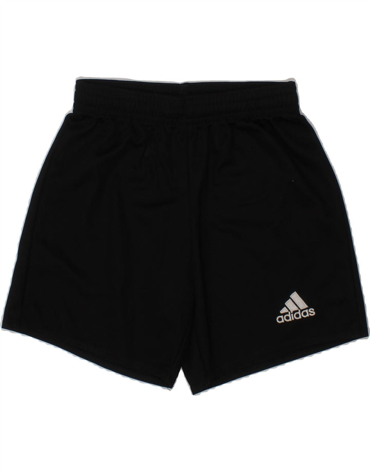 ADIDAS Boys Aeroready Sport Shorts 5-6 Years Black Polyester Vintage Adidas and Second-Hand Adidas from Messina Hembry 