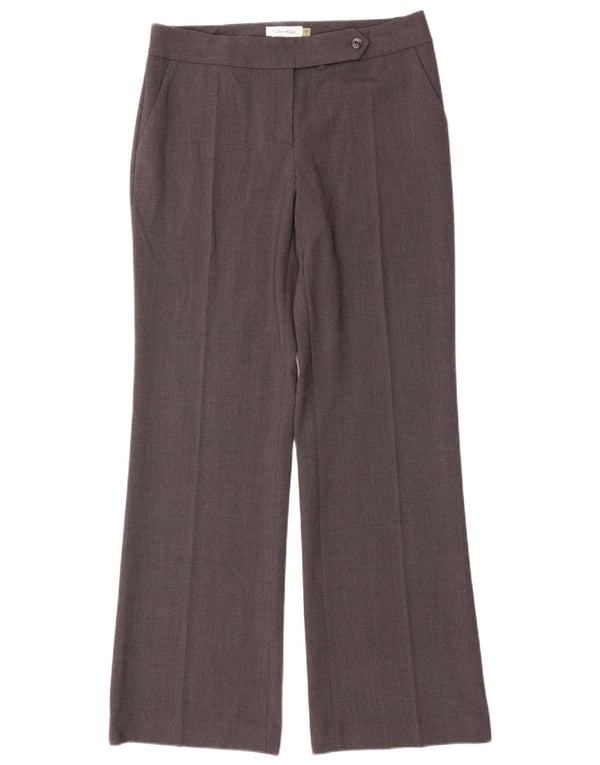 Calvin Klein Dame Classic Fit Suit Bukser US 6 Small W32 L32 Grå