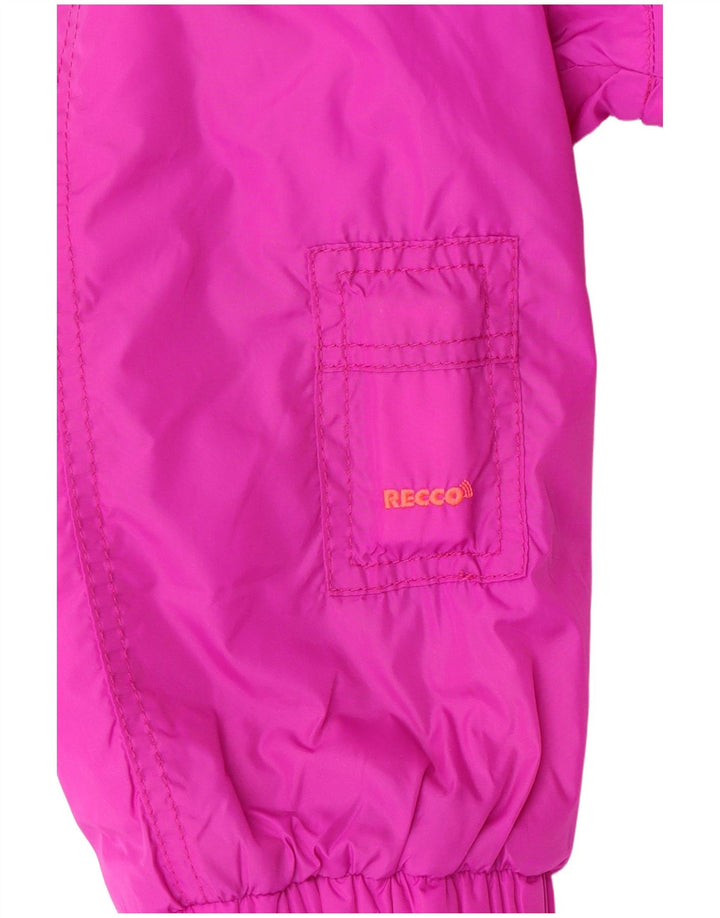 Nevica Dame Hætte Skijakke US 6 Medium Pink Colourblock Nylon