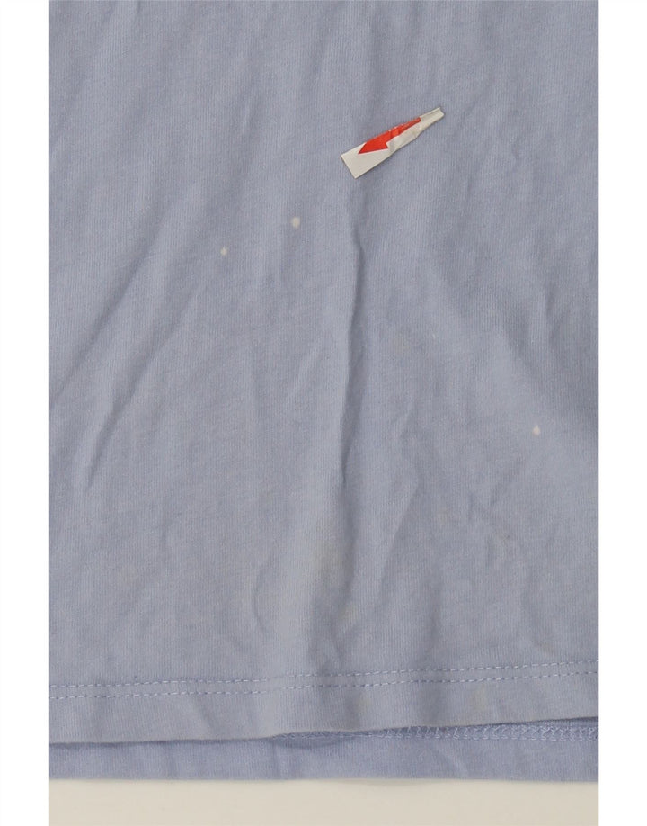 Levi's Dame T-Shirt Top UK 10 Lille Blå