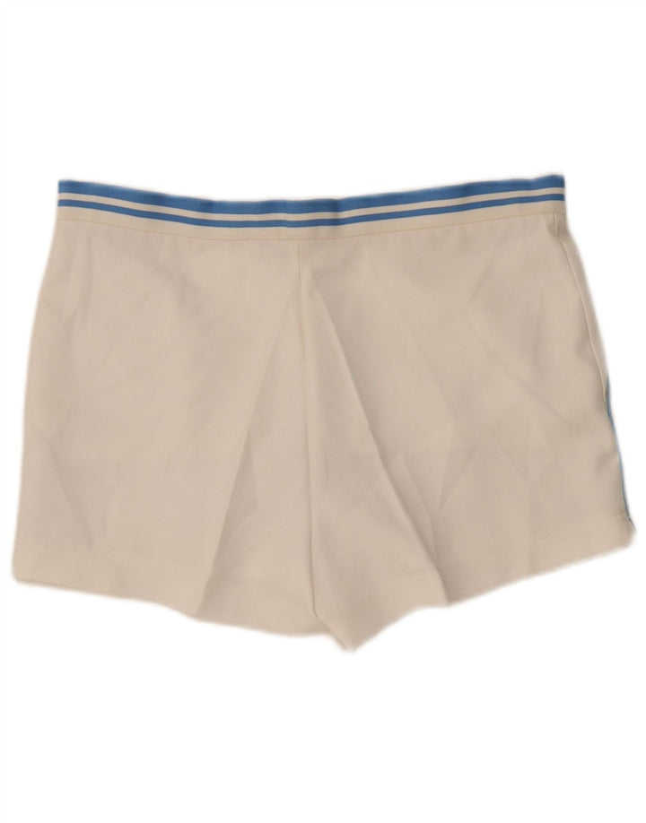 ELLESSE Mens Chino Shorts IT 52 XL W36  White Striped Vintage Ellesse and Second-Hand Ellesse from Messina Hembry 