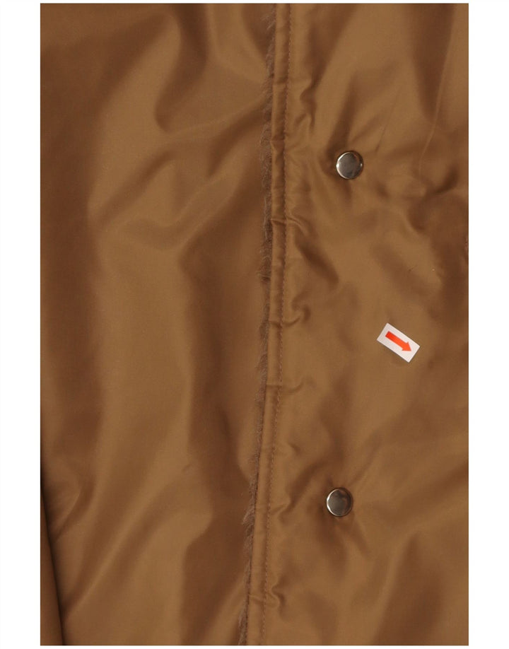VINTAGE Mens Parka Jacket UK 40 Large Brown