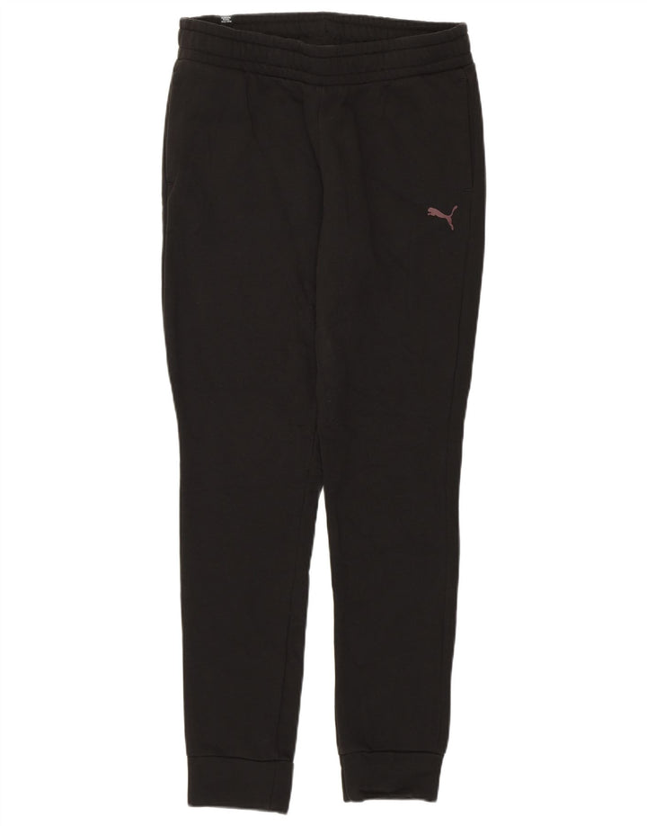 PUMA Womens Tracksuit Trousers Joggers UK 14 Medium  Black