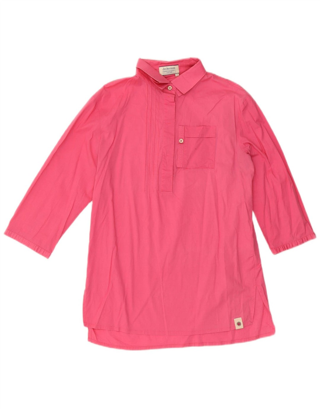 Jeckerson dametrøje med 3/4 ærmer UK 10 Small Pink Bomuld