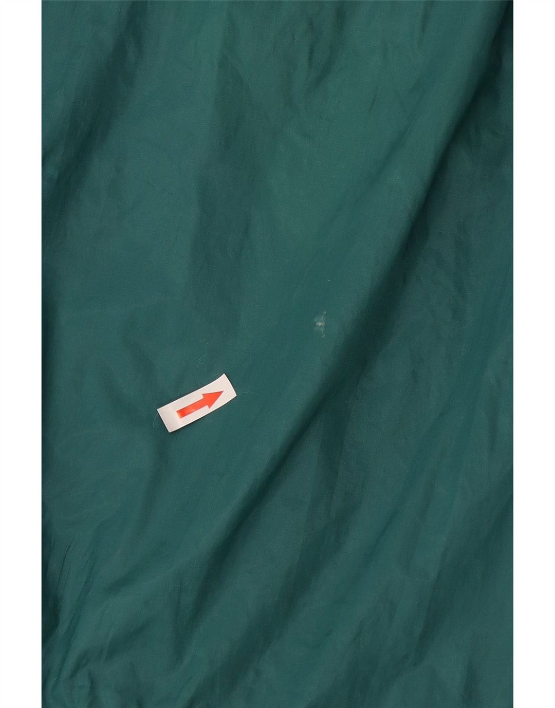 Vintage Herre Grafisk Pullover Regnjakke UK 42 XL Grøn Colourblock